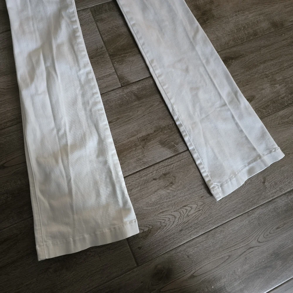 SPANX White Fit Flare Women's Pants SZ Small - Picture 8 of 10